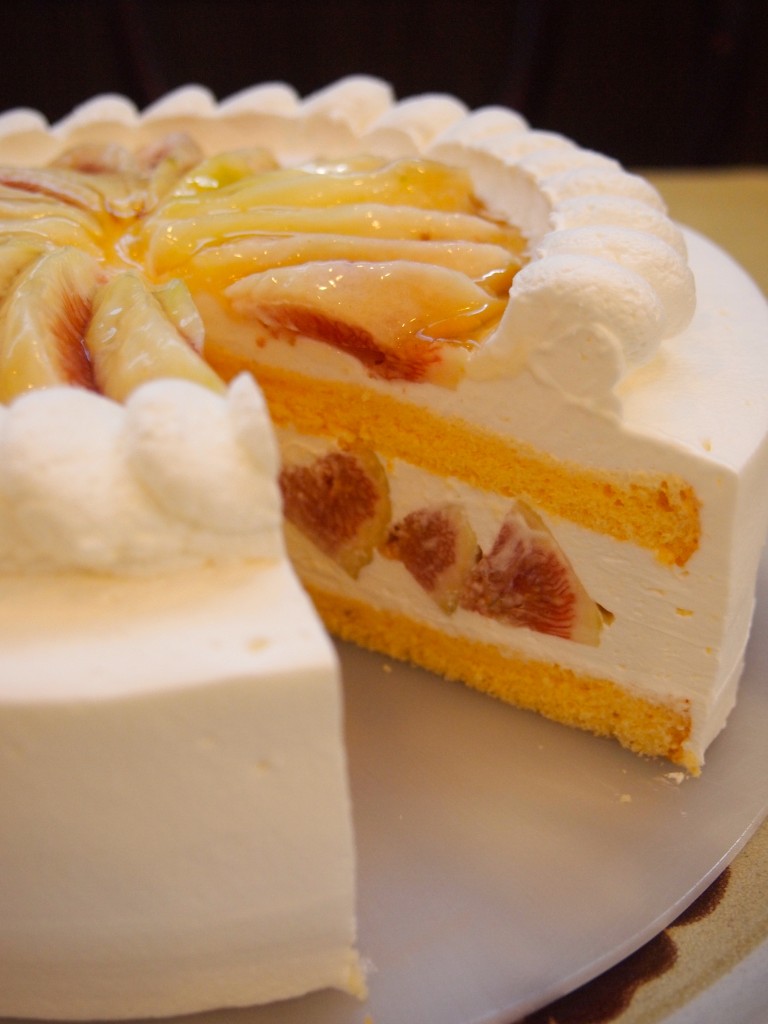 Gateau aux Figue／イチジクのショートケーキ